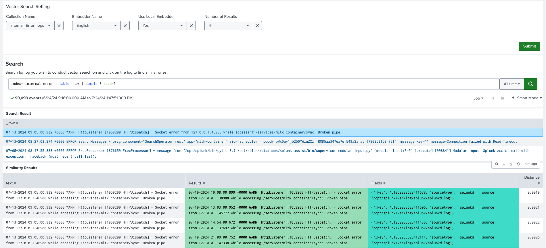 Standalone VectorDB