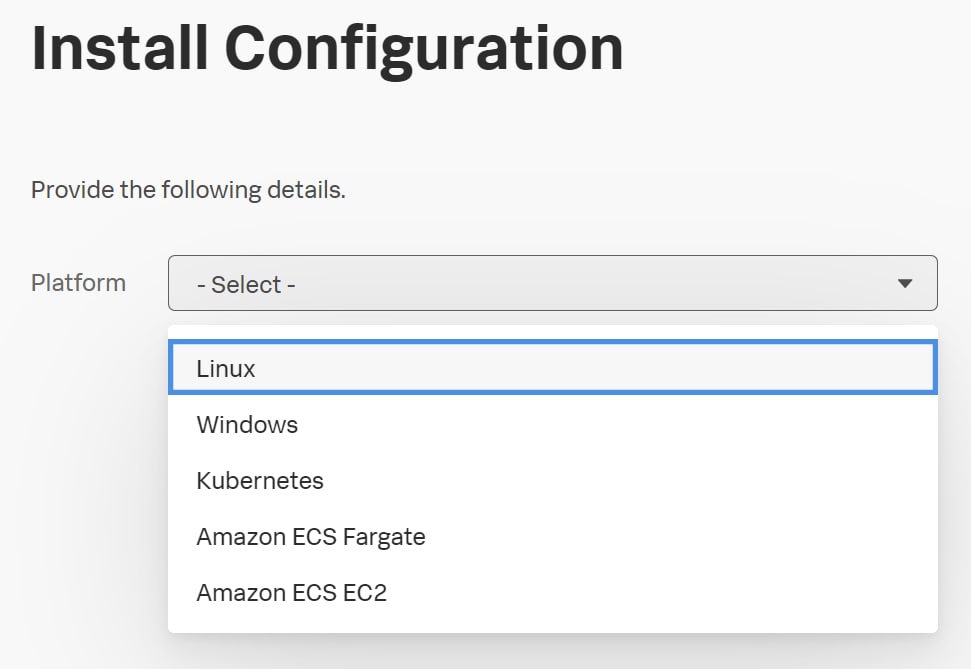 Install Configuration